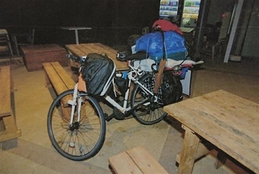 樋田容疑者の自転車