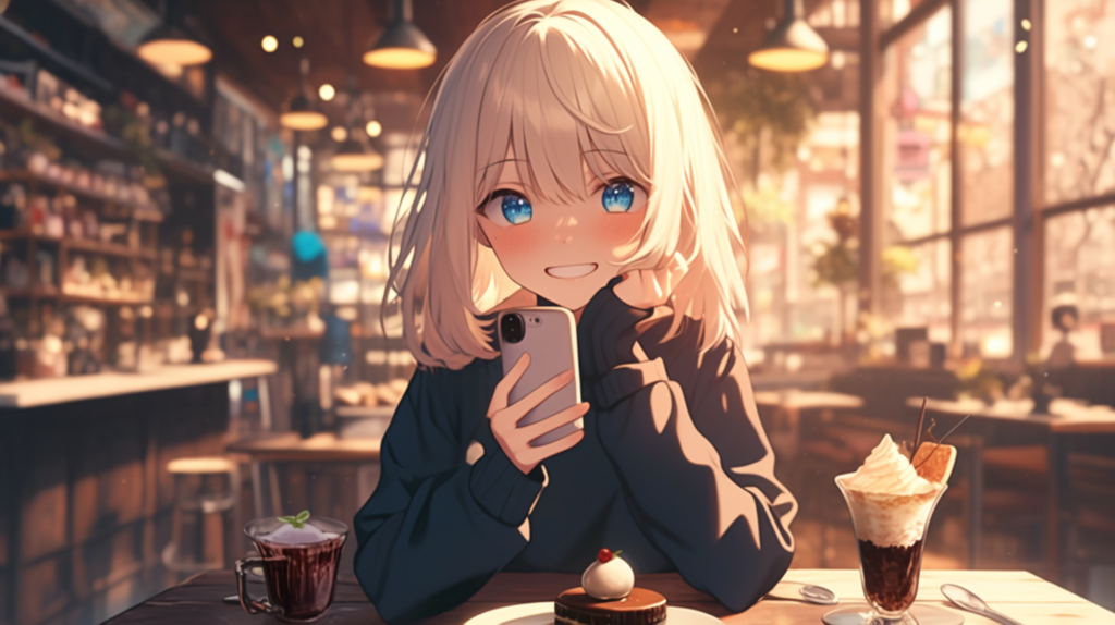 食べ物やカフェの話題は外さない