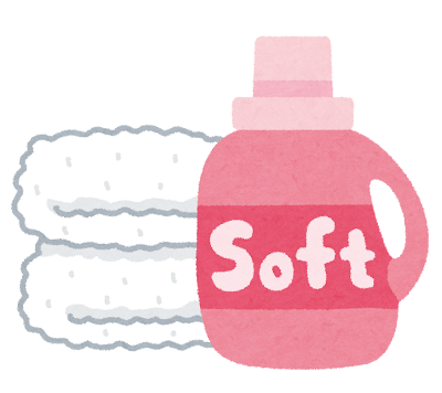 柔軟剤のイラスト