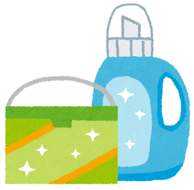 洗濯洗剤のイラスト