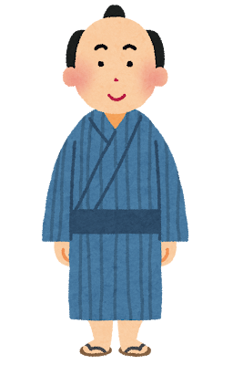 江戸時代の町民のイラスト